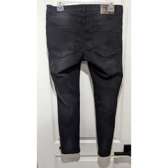 ONE Teaspoon | Tie Side Freebirds II in Black Paris - Picture 5 of 12